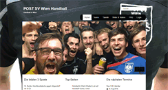Desktop Screenshot of post-handball.at